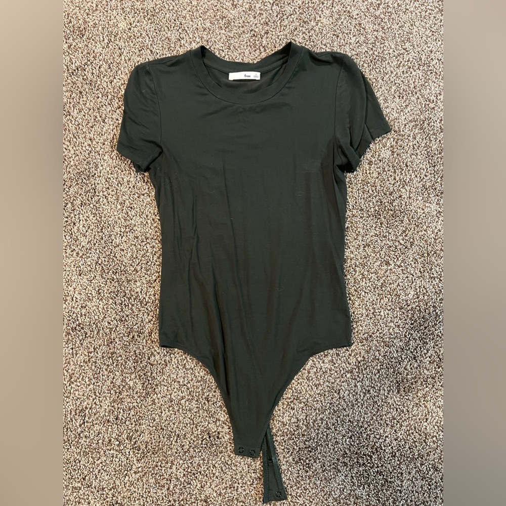 Wilfred xsmall bodysuit. Dark green. $10